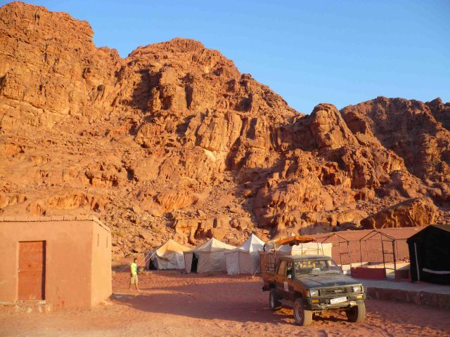The Bedouin Camp as we arrived.