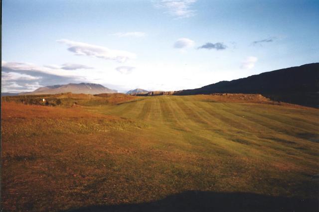 This is about as dark as it gets with little to no cloud cover in summer. At about 11pm, Akureryi. 
