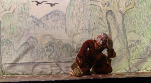 Marionette at the puppet show in Nyaungshwe.