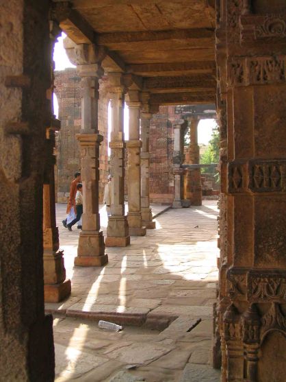 Corridors of the complex.