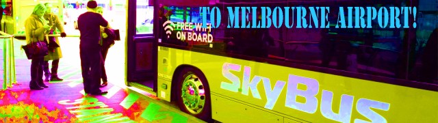 to melbourne airport banner