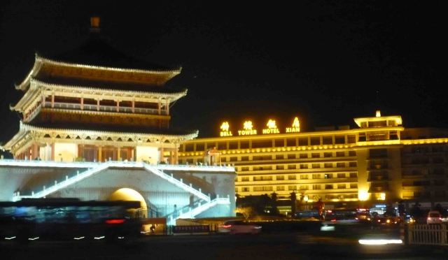 The bell tower which was out of my window. Except this is from street level. I did NOT stay in the HOTEL across the road.