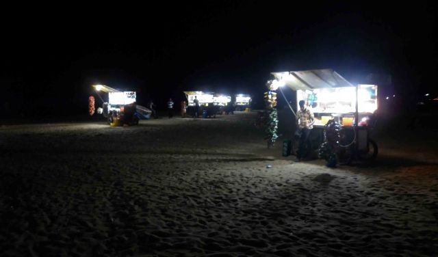 Beach somewhere a little north of Colombo.