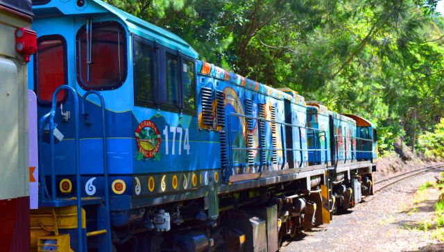 Two engines pulling us along.