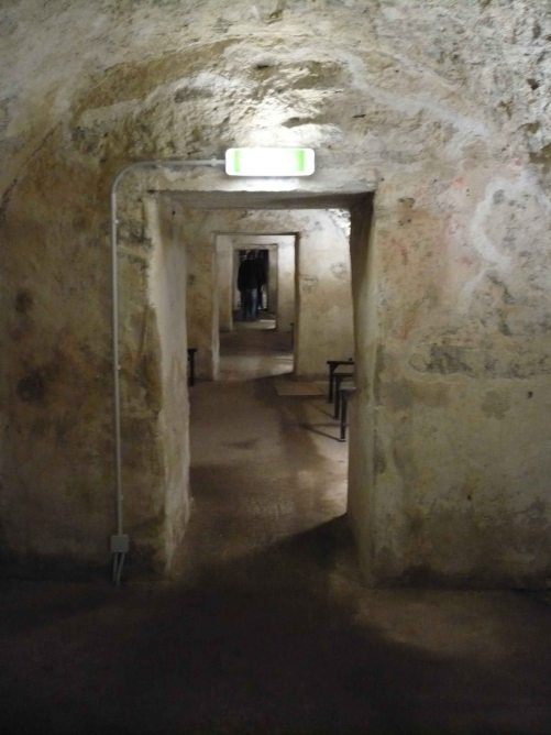 Exploring the tunnels under Tallinn.