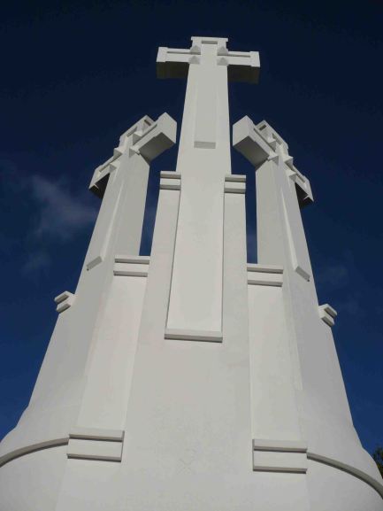 Three crosses in Vilnius.