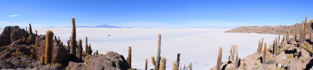 View across the flats from Inca Wasi.