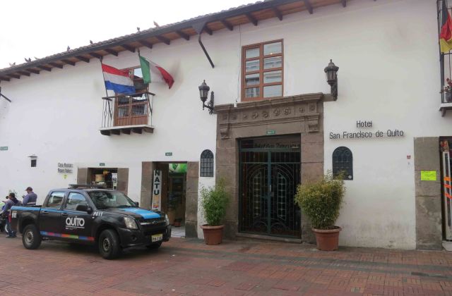 Exterior from the street.