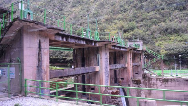 Hyrdo Plant on the river.