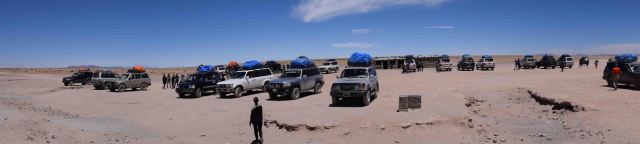 Never alone on the tour, there were countless tours doing the same route stopping at the same places.