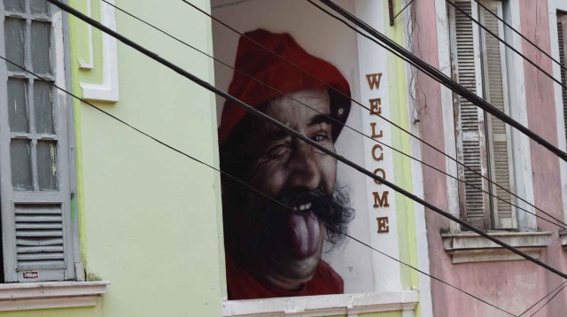 Hidden near the Selaron Steps.