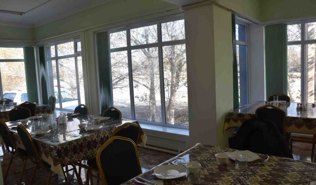 Cafe near Konye Urgench